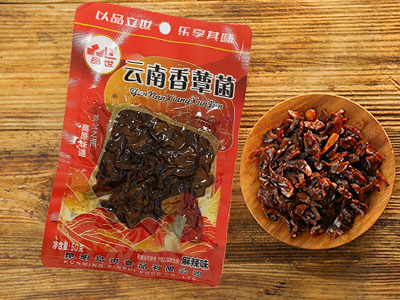 袋装50g云南香蕈菌麻辣味、鲜香味